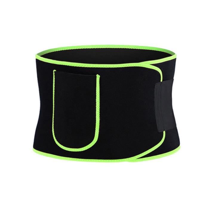 Ceintures De Sudation Femme Homme Soutien Lombaire Serre Taille Corset Minceur Ventre Plat Ceinture Abdominale Pas de Poche
