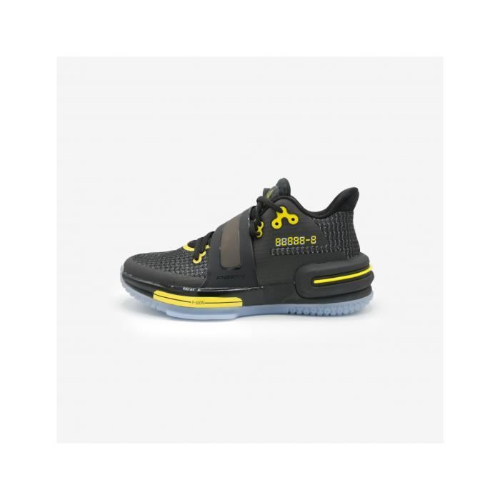 Chaussures de basketball Peak Flash 2 - noir/jaune - 41