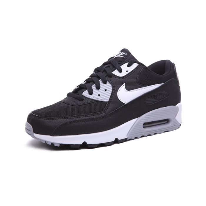 Baskets Nike Air Max 90 Essential Homme Chaussures de Running Noir