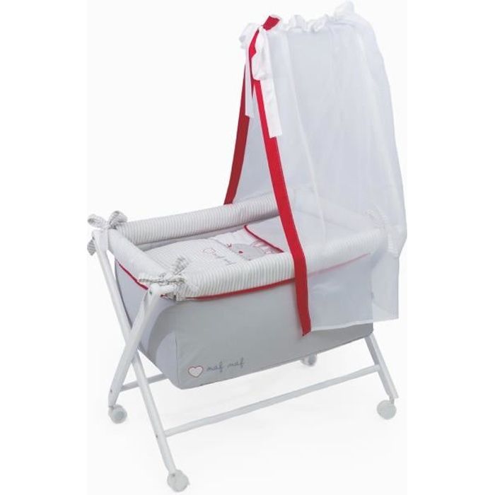 NAF NAF- Berceau bébé  en bois de 0 à 12 mois jusqu'a 9 kg