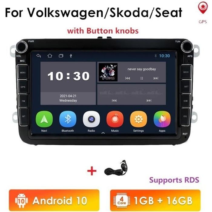 Autoradio Bluetooth 8 \
