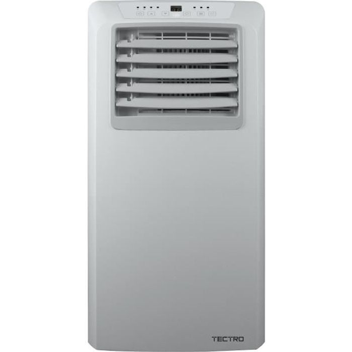 TECTRO TP2520 Climatiseur électrique mobile 2000 watts - 7000 Btu - Programmable - Télécommande