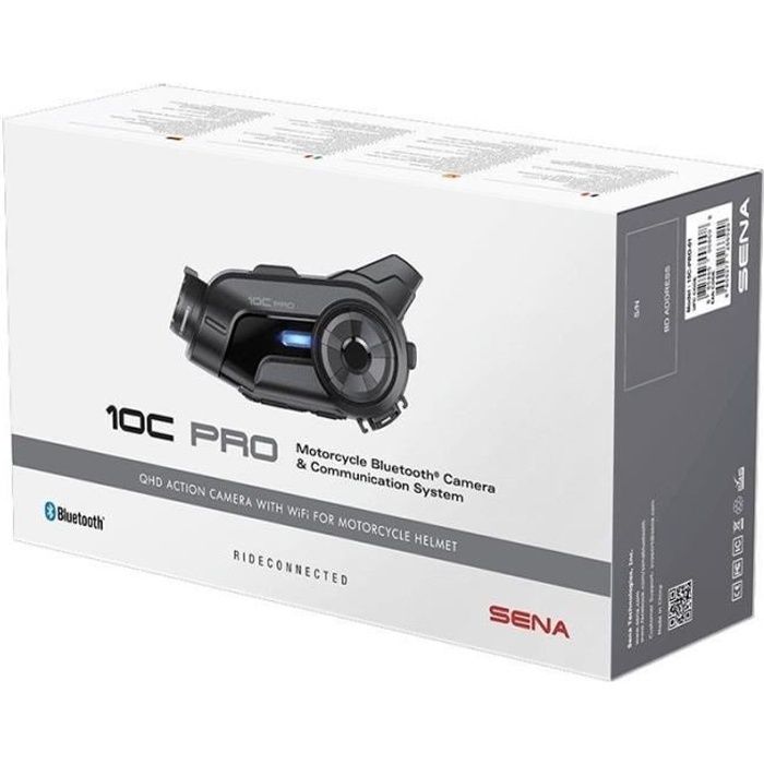 SENA SYSTÈME DE COMMUNICATION ET CAMÉRA 10C PRO