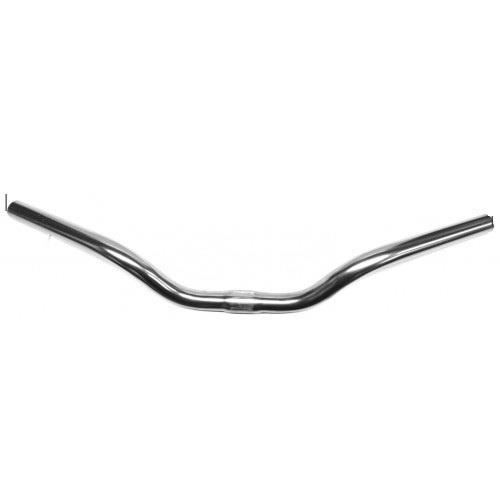 TOM guidon de vélo de ville 22,2/570/22,2 mm argent