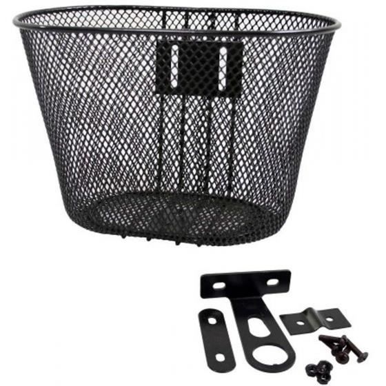 panier vélo enfant 26 x 18 x 18 x 18 cm acier noir