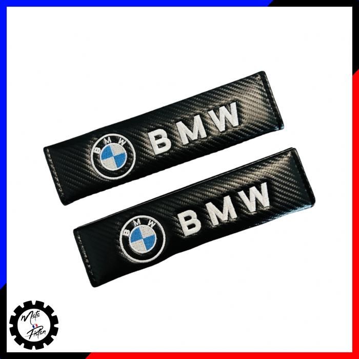 Comparer les prix de Paire de fourreau de ceinture de sécurité voiture logo BMW brodé M performance  motorsport auto sport