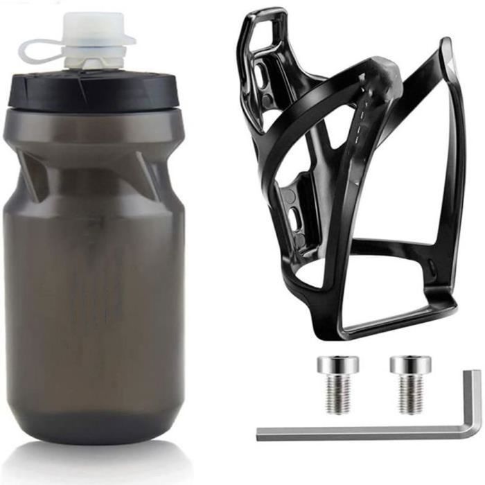 Porte-Gourde Vélo Réglable | Pour Bouteilles 55-75mm | Guidon Ou Cadure | VTT, Ville, Poussette