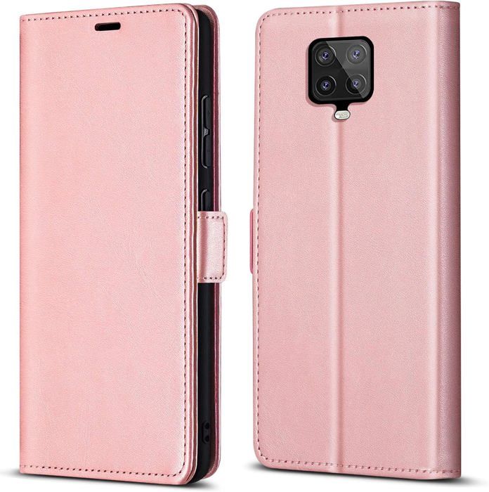 Étui Portefeuille Zanae Redmi Note 9T Rose