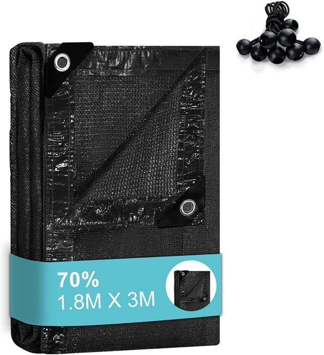 Adnee Filet De Sécurité Rond De 6,4 M Pour Piscine - Filet De Sécurité