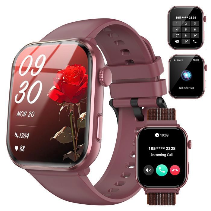 Montre Connectée Jugeman P99 - 1.96 Pouces - Très Bon état - Bracelet Silicone