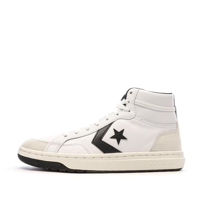 Converse Baskets  Blanche/Noire Homme Converse Pro Blaze Leather