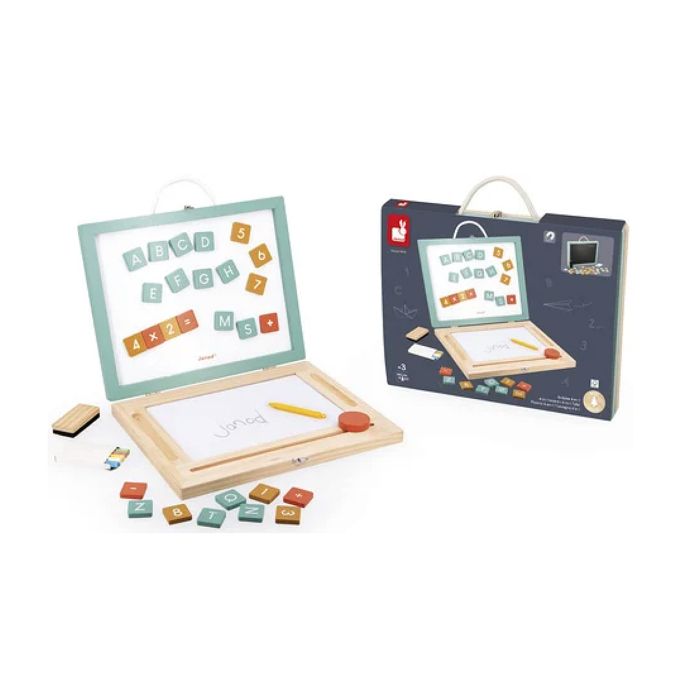 Tableau enfant - Janod - JURATOYS - 4 en 1 - 40 accessoires - 3 ans et plus