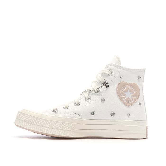 Converse Baskets Blanches Femme Converse Chuck 70 A10304C