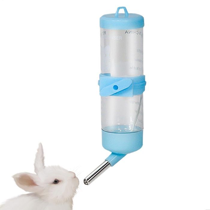 Hamster Dispensver Water Fournisseur de Lapins Distributeur deau en Cage sans Voyage 250 ML de Petit Animal délicieux Buveur