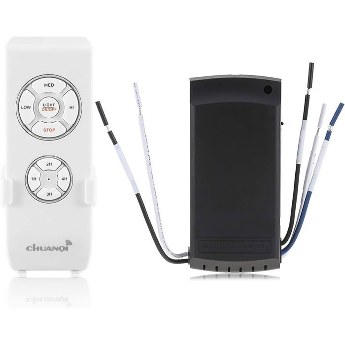 Kit de télécommande pour ventilateur de plafond minuterie télécommande sans fil 220 V universelle - Pzcc