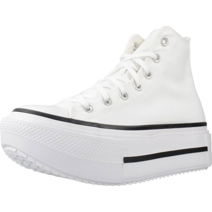 Converse Chaussure Converse Modèle Chuck Taylor All Star Lift Double Stack - Coleur Blanc