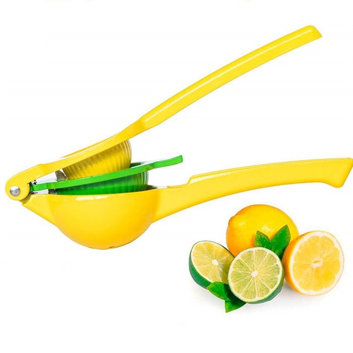 Lot De 2 Presse-Agrumes Manuel Inox - Extracteur De Jus Professionnel Pour Citrons, Oranges Et Agrumes