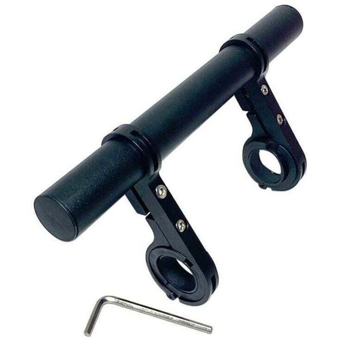 Extension GuidonVelo Guidon Extension Lampe Lumière Support Téléphone Extension en Alliage d’Aluminium pour Motorcycle E Vélos Bik