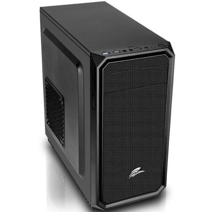 Boîtier dordinateur EVOLVEO Shaw 2 mATX et mITX 2x35 et 2x25 USB 2.0 et 3.2 Gen 1
