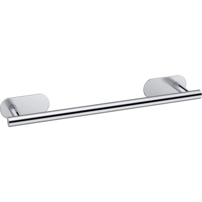Porte-serviettes - 40cm - Acier inoxydable 304 - Auto-adhésif - Résistant à leau et à la rouille