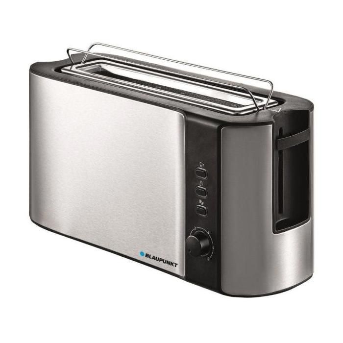 Grille-pain - BLAUPUNKT - BP4010 - 1000W - Acier inoxydable - Fonctions : Rechauffage Decongelation