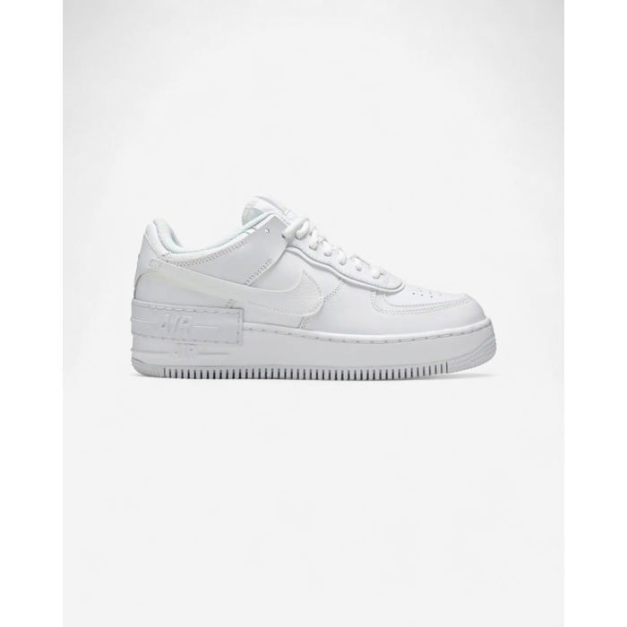Nike Nike Air Force 1 Low Shadow Triple White (Womens)
