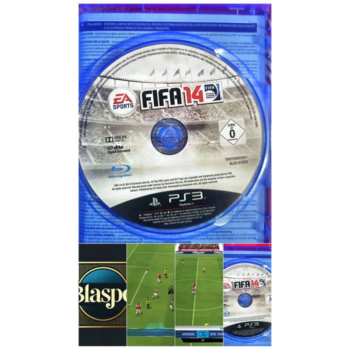 Ea Sports Fifa 14 – PS3 – Cd Seul Sans Boîtier – Jeu De Football