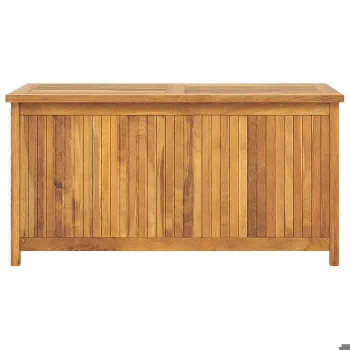 EN SOLDE*Boîte de jardin 114x50x58 cm - MONNA - Meuble Grande - pour jardin - Bois massif de teck@458224