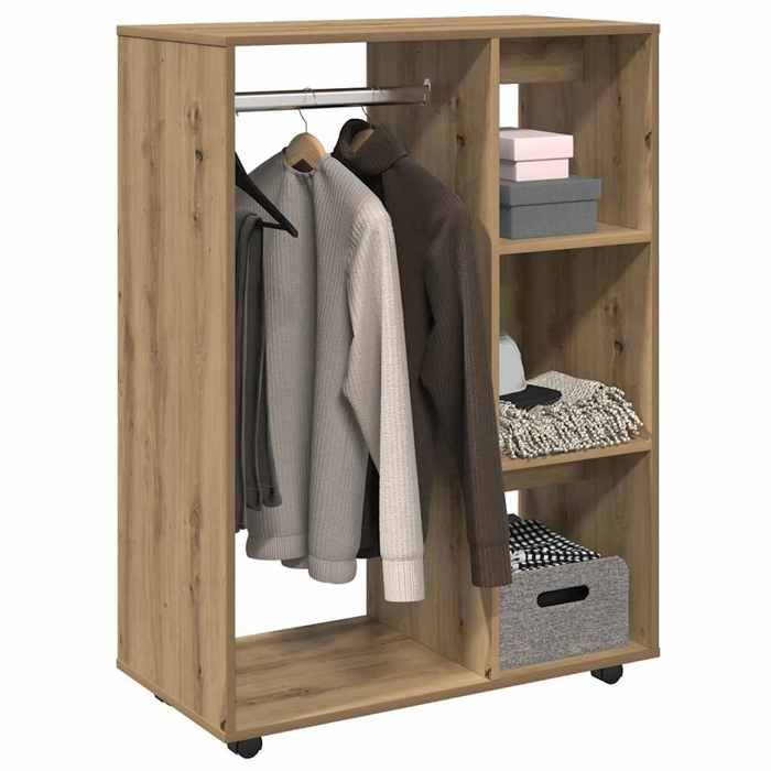 Décoratif - Garde-robe -(1 PCS）- Vidaxl - Armoire penderie Pour chambre chêne artisanal 80x40x110 cm - bois dingénierie 613920