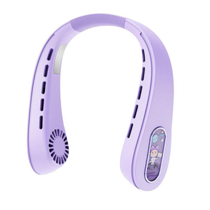 Ventilateur de cou portable ventilateur mains libres sans pales ventilateur personnel portable sa COUVERTURE CHAUFFANTE - SUR-MA
