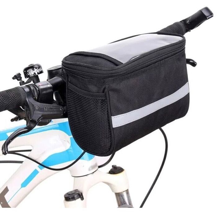 Sac de rangement vélo avant étanche léger et spacieux pour outils et accessoires