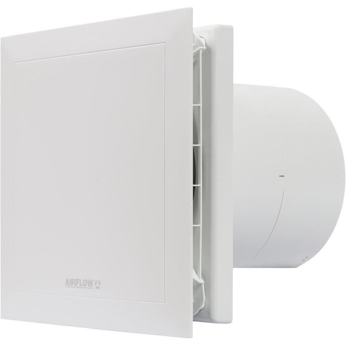 Hotte aspirante - AIRFLOW - QT100HT 9041261 - 2 vitesses - Ø100 mm - 25 dBA