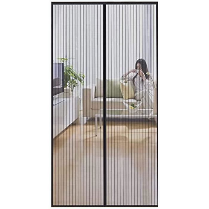 Magnétique Moustiquaire 180 X 180 Cm Moustiquaire Sur Mesure De Porte,Rideau De Porte