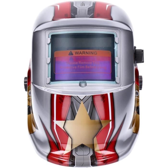 Casque De Soudage Solaire Automatique Avec Protection Uv Et Grande Vitre Pour Tous Les Types De
