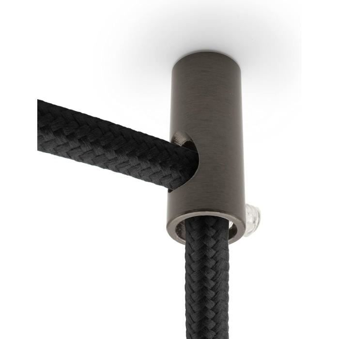 Lot De 5 Décentrateurs De Presse-étoupe En Aluminium Vert Pistache - Pour Installation De Suspensions Et Lampes - Diamètre 15 Mm, Hauteur 15 Mm