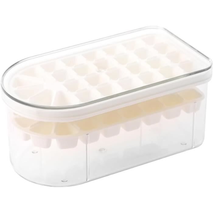 4 Pièces Glacière Plateau De Fabrication De Glace Glace Carrée Plateau