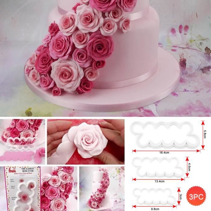 Support gâteaux ⌀23,5cm rose - Boutique Poubeau