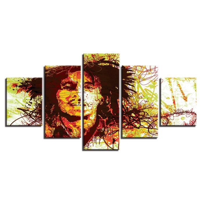 Peintures Imprimées Sur Toile - 5 Pièces De Peintures Sur