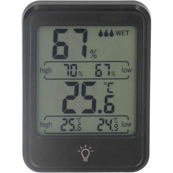 Thermomètre numérique, thermomètre intérieur extérieur avec capteur — free download