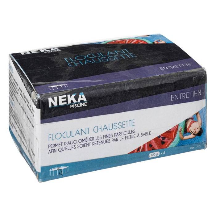 Floculant - MASTER POOL - chaussette 1kg - clarifiant piscine - pastilles à dissolution lente