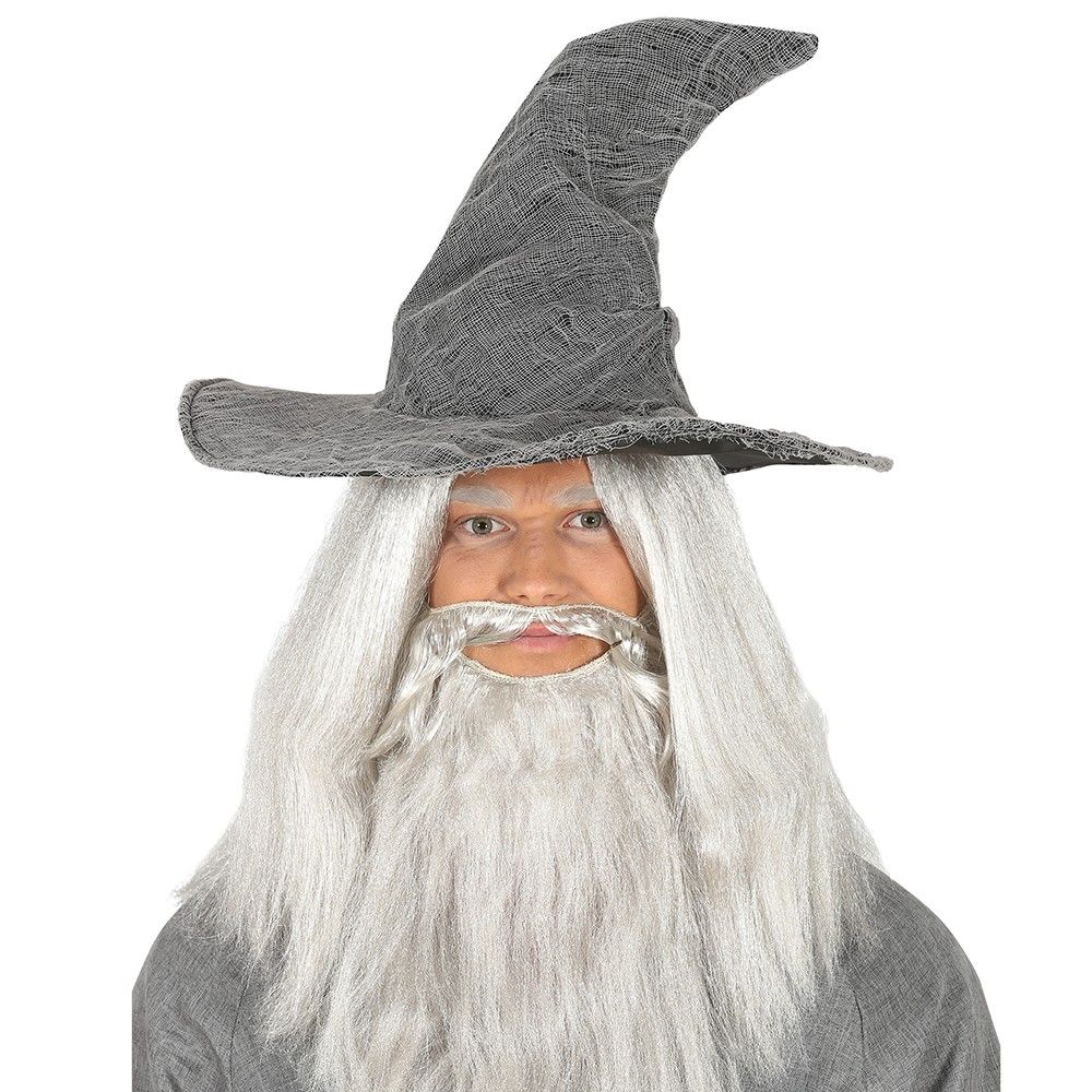 Chapeau De Sorcière Avec Cheveux Gris Pour Halloween 4 RUBIES Chapeau  Sorcière Avec Cheveux Pour Enfant Chapeau Sorciere, image size:1000x1000