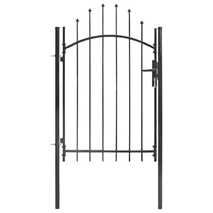 vidaXL Portail de jardin 1x2m - vue 2