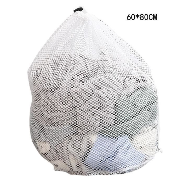 Filet a Linge Grande Taille 60x90 cm, 2 Sacs à linge grands avec fermeture éclair, filet à linge Filet a Linge Grande Taille 60x90 cm, 2 Sacs à linge grands avec fermeture éclair, filet à linge