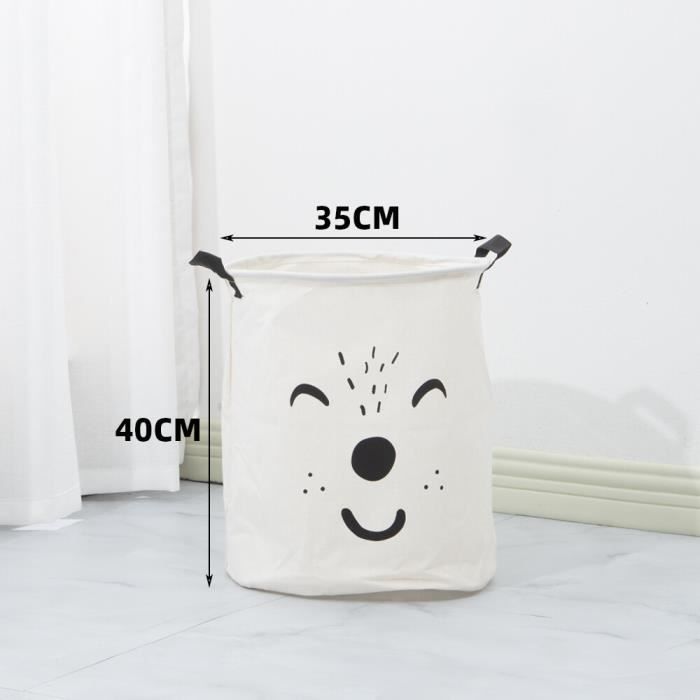 Panier à Linge Pliable En Maille Pop-Up Vêtements Pour Enfant Sac De Rangement Pour Panier A Linge Avec Poignees
