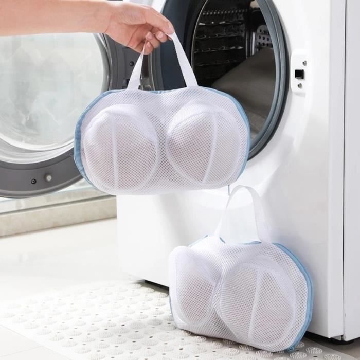 HORREX Set 5 Sacs à Linge En Maille - Protection Lavage Délicat Rose - Soutien-Gorge Voyage