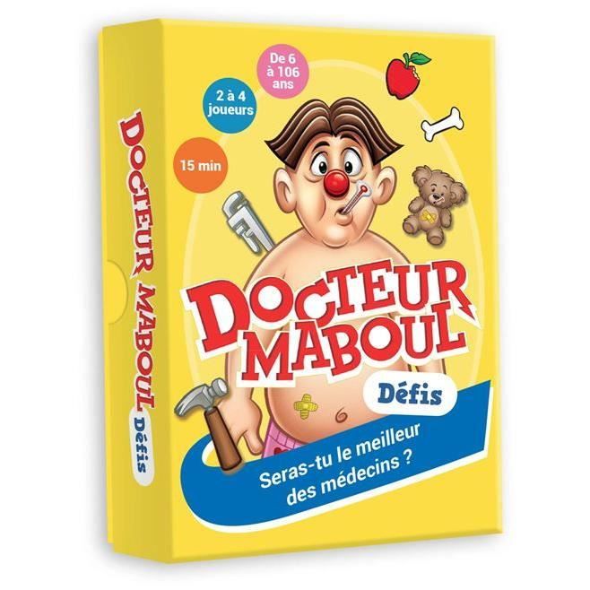 Jeu de cartes Auzou Docteur Maboul Défis Multicolore - Cdiscount Jeux -  Jouets