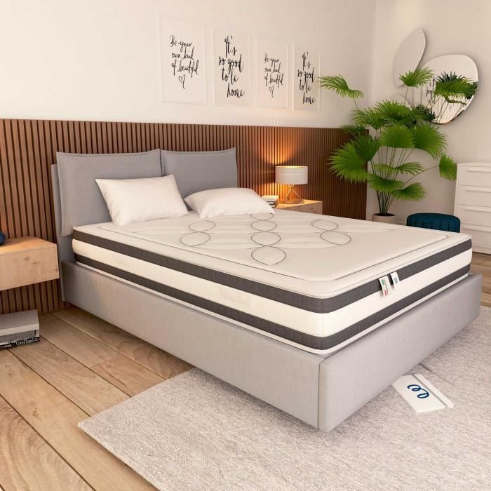 Matelas ADORABLE TOP 80x200 cm - Epaisseur 30 cm -Mousse à Mémoire de forme- 1 personne Matelas ADORABLE TOP 80x200 cm - Epaisseur 30 cm -Mousse à Mémoire de forme- 1 personne