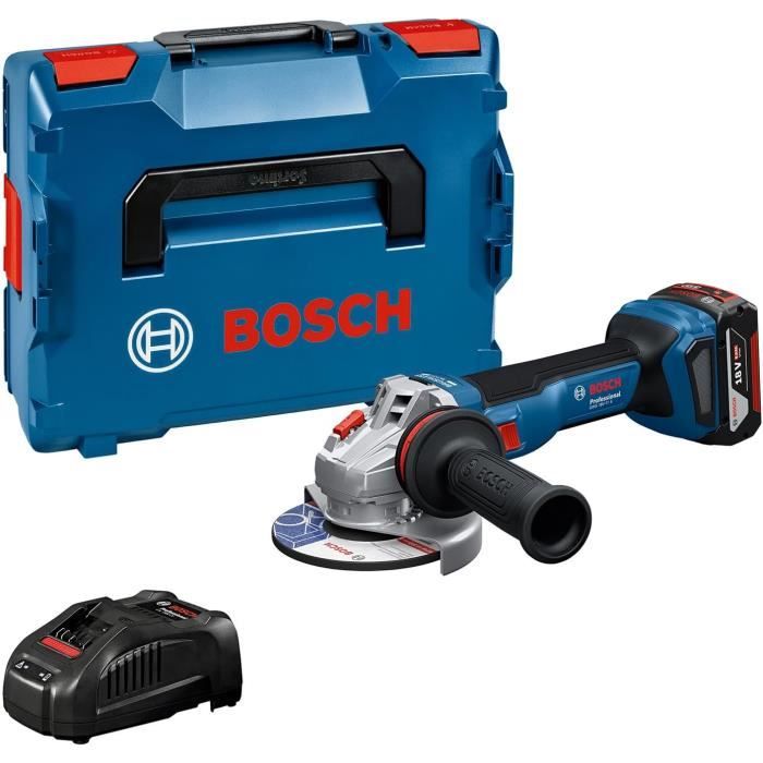 Meuleuse angulaire BOSCH PROFESSIONAL GWS 18V 11 125 mm Sans fil - vue 2