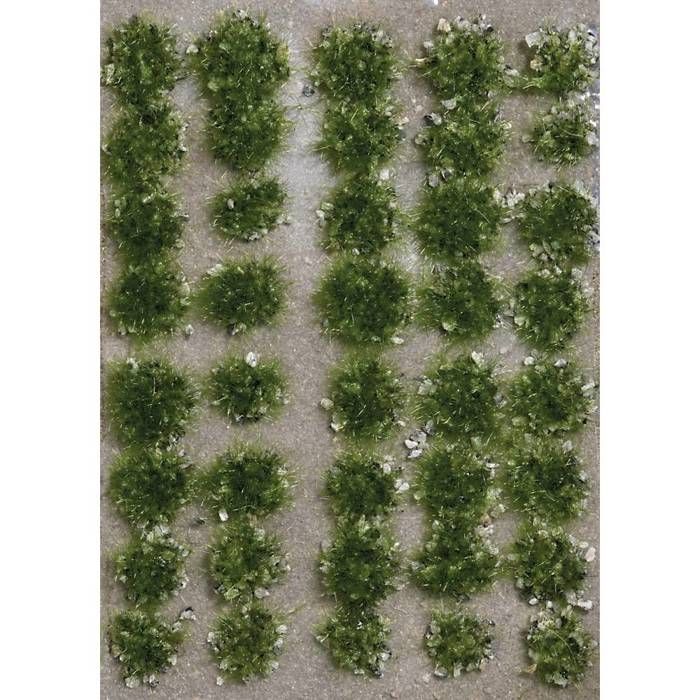 Tapis Herbe D'été Busch – Fibres Naturelles, Format A4, échelle HO, Pour Décor Ferroviaire Et Maquettes