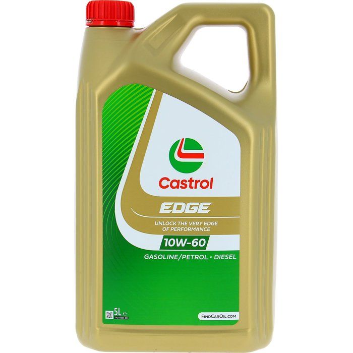 Huile moteur CASTROL EDGE 60 5 haute performance conduite sportive